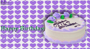 Happy-Birthday-Wishes-Walpaper-With-Purple-Hearts-Background-Image ...
