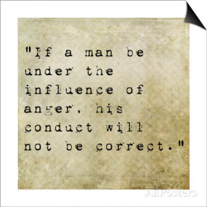 Inspirational Quote By Confucius On Earthy Background Magnetic Art ...