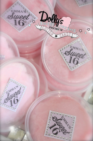 8oz. cotton candy party favors by Dolly's Sweet Dreams Cotton Candy ...