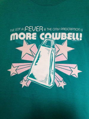 More Cowbell Vintage Tee Walken SNL Quote Tshirt by LynxHandmade, $9 ...