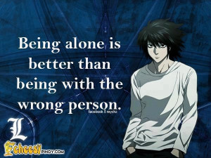 Anime / L / Death Note / Quote / So true