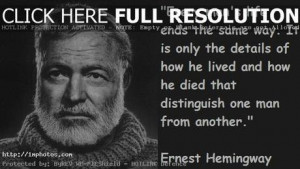 Ernest Hemingway Quotes Photos