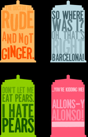 The Tardis's Quotes: Ten by morwenvaidt