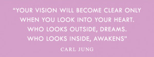 These are the carl jung quote who looks outside dreams inside Pictures
