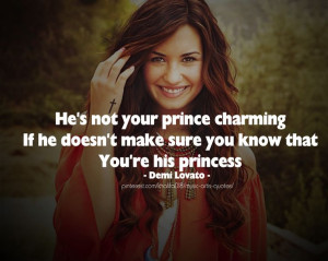 Princes Charming - Demi Lovato #quotes