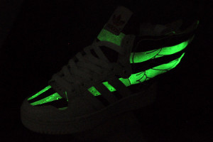 adidas stars and stripes high tops glow in the dark shoes flag of usa