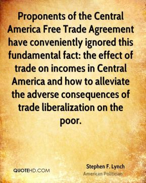 ... the adverse consequences of trade liberalization on the poor