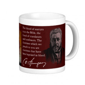 ... Quote Coffee Mug- The Blood-Stained Bible Classic White Coffee Mug