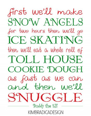 Elf Quote Digital Print...