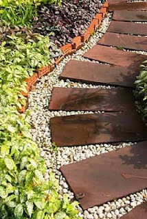 Gardens Ideas, Walkways Ideas, Gardens Paths, Stones Pathways, Yards ...