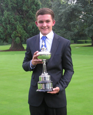 MICHAEL EAST IS OUR 2013 JUNIOR CHAMPION