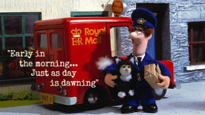 Fudge, Fajr, and Postman Pat!