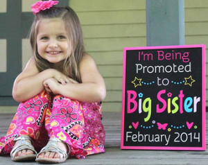 going to be a big sister, Big Sister Announcement, Maternity, Big ...