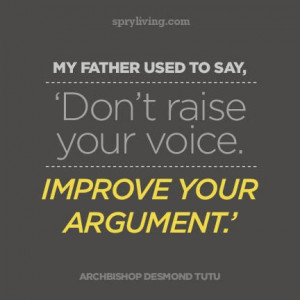 Archbishop Desmond Tutu #quote spryliving.com
