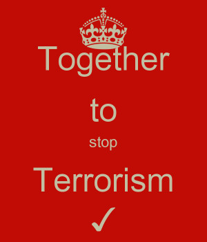 Stop Terrorism Poster Voted for this poster