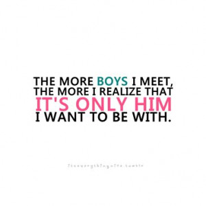 It’s only him I want to be with | FOLLOW BEST LOVE... - Best Tumblr ...