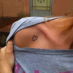 Heart outline tattoo Tattoo Tips and Quotes