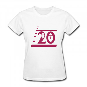 ... Custom football Jerseys with number 20 Cool Quote T-Shirts for Women