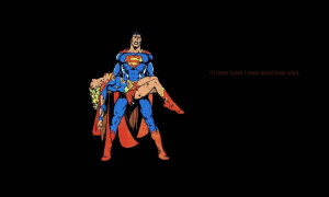 ... - comics superman quotes supergirl black background crisis Wallpaper
