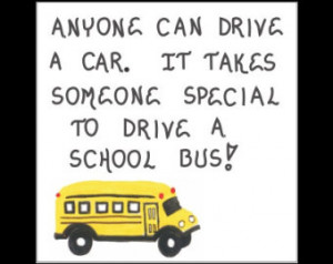 Magnet - Bus driver, Schoolbus oper ator appreciation quote. Thank you ...