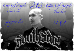 SLS 13 LA los angelez gangsta love conejo 13 HPs Southside 13 Image