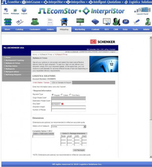 intelligent quotations get instant parcel or ltl freight quote