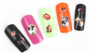 Nail-Art-Tattoo-Stickers-Manicure-Decals-Nail-Marilyn-Monroe-Designs ...