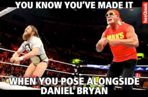 Hulk Hogan Daniel Bryan MemeHogan Daniel, Wwe Funny, Bryans Memes, Wwe ...