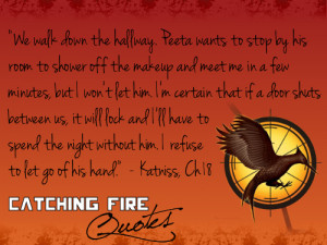 Catching Fire quotes - the-hunger-games Fan Art