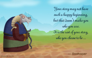 Kung Fu Panda 2 quote by Soothsayer