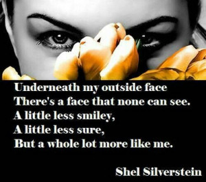 Gorgeous quote written by: Shel Silverstein