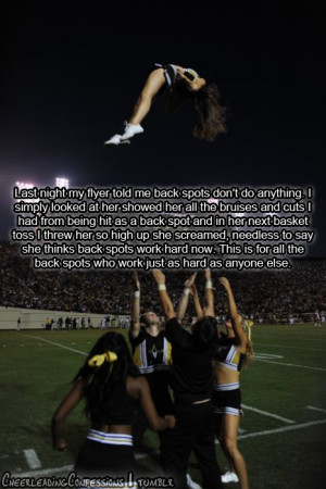 Cheerleading Quotes For Back Spots