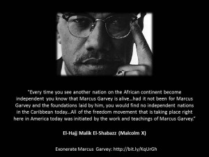 Malcolm X Speaks About Marcus Garvey's Influence