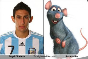 Angel Di Maria Meia Argentina E Benfica X Ratatouille =d picture