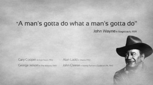 gray quotes men actors John Wayne wallpaper background