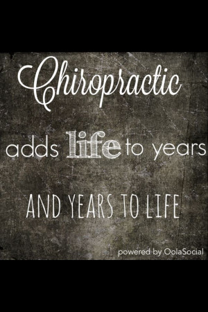 ... shape. Maintenance adjustment is extremely beneficial. #chiropractic