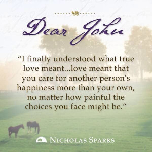 Dear John -Nicholas Sparks