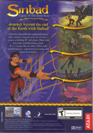 Related Pictures cover sinbad legend of the seven seas