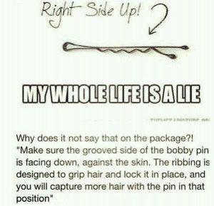 The right way to use bobby pins