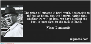 Hard Work Dedication Determination Quotes