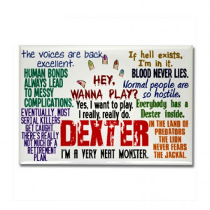 ... favorite serial killer magnets best dexter quotes rectangle magnet