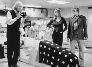 ... of Woody Harrelson, Randy Quaid and Vanessa Angel in Kingpin (1996