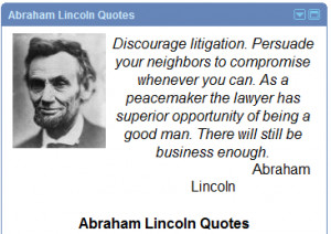 Abraham Lincoln Quotes ( www.bloggergadgets.net )