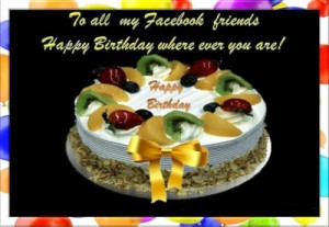Happy Birthday Quotes for Facebook Wall