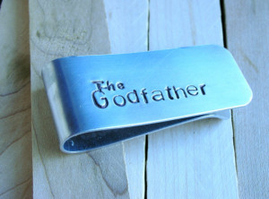 Money Clip -The Godfather-Perfect Gift for Godparent-Men's ...
