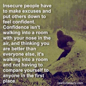 Sign of Insecurity.