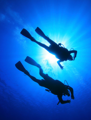 Two Scuba Divers