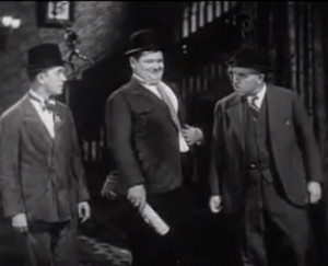 The Laurel and Hardy Murder Case - Stan Laurel and Oliver Hardy meet ...