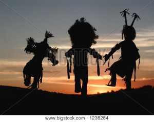 Native American Sunset Native american indian spirit