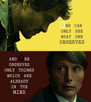 Will and Hannibal quote.